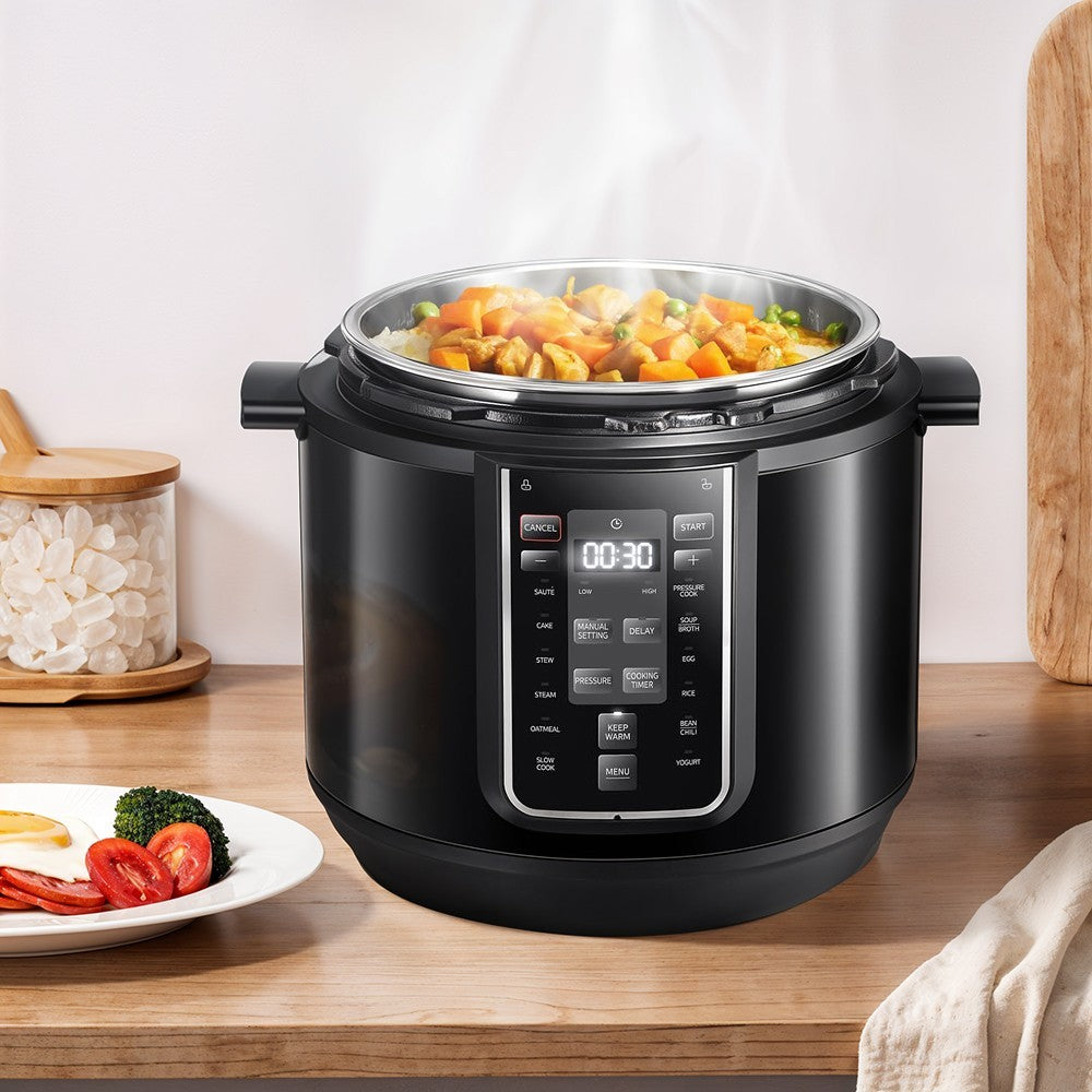 Midea Pressure Cooker Midea Pressure Cooker with 12 Presets and 7.6L Multi Cooke