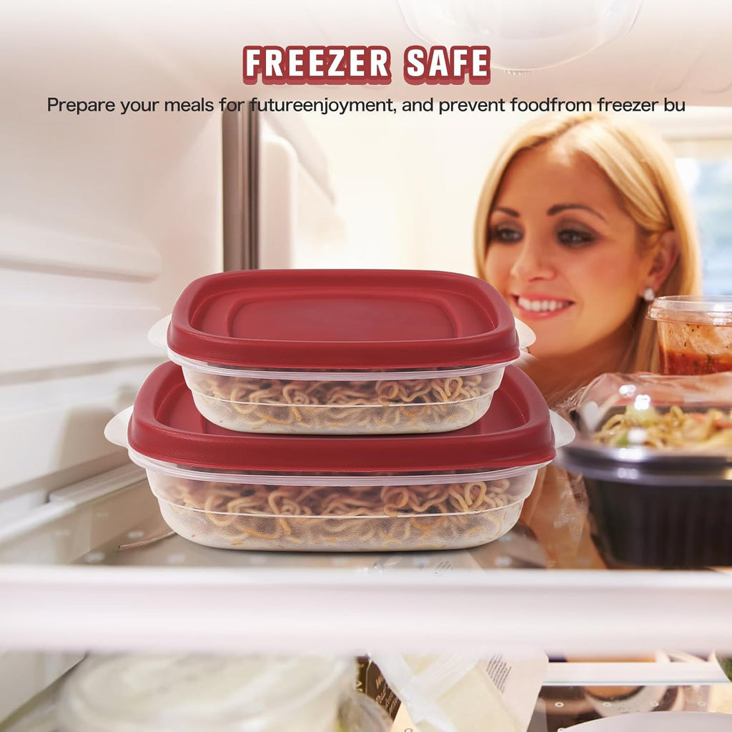 Rainberg 50 PCS Food Storage Set, Food Storage Containers, Cereal Storage Contai