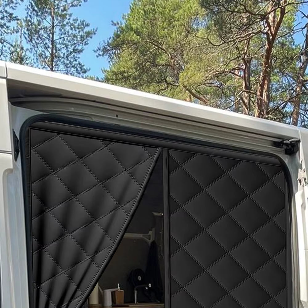 FOR Fiat Ducato Autumn and Winter Self Absorbing Cotton Thickened Door Curtains Thermal Insulation Partition Curtains Winter