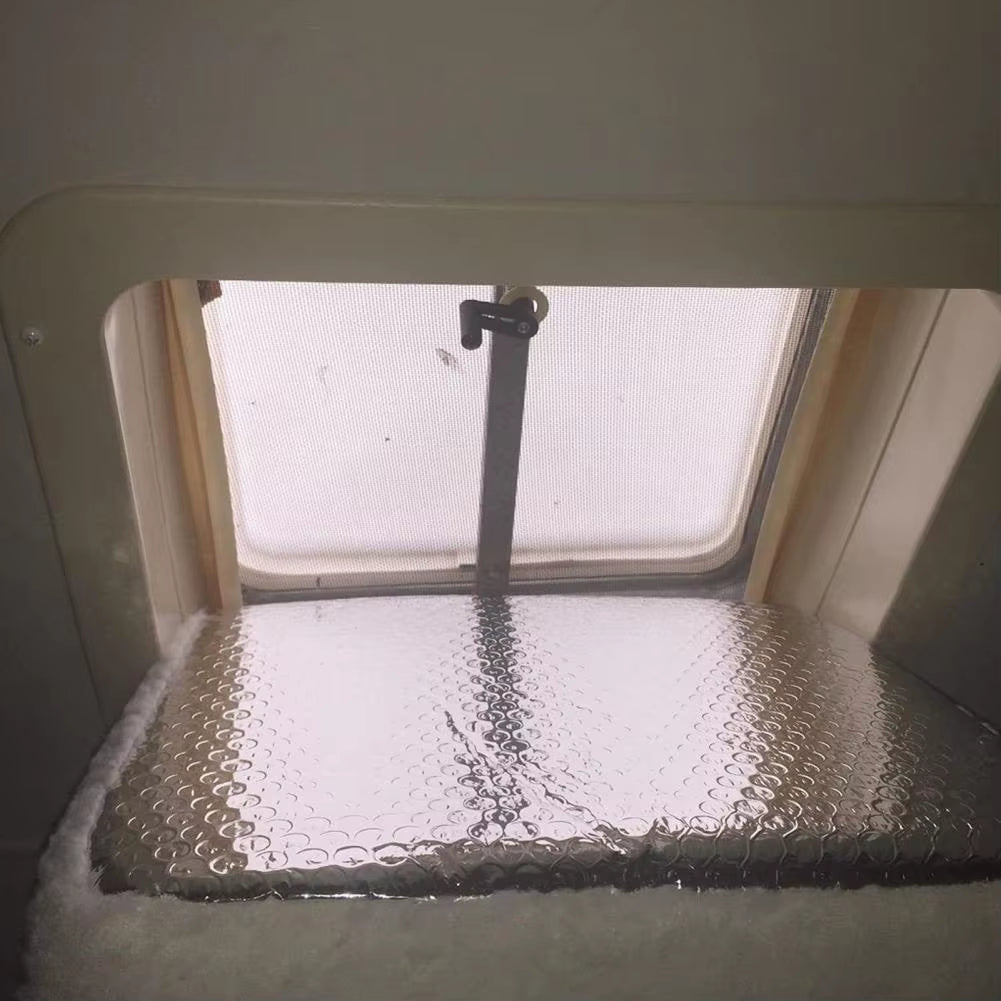 RV Vent Insulator Skylight Shade with Fastener Tape UV Proof Sun Waterproof Sunroof RV Skylight Cover RV Supplies