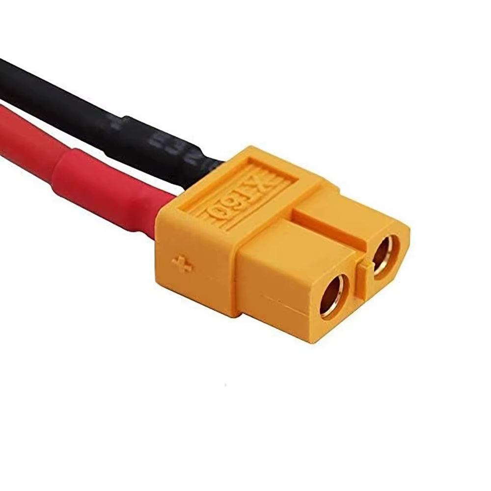 XT60 12AWG Parallel Battery Connector Male/Female Cable Dual Extension 40CM/60CM Silicone Wire for RC Battery Motor