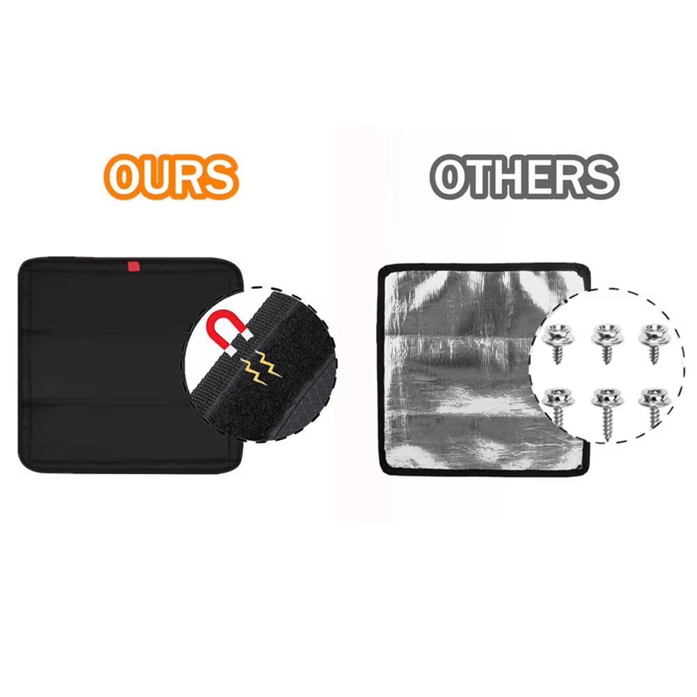 1Pc RV Skylight Sunshade Foldable RV Roof Aluminum Film Reflective Shading Pad RV Parts Accessories Insulated Sunshade