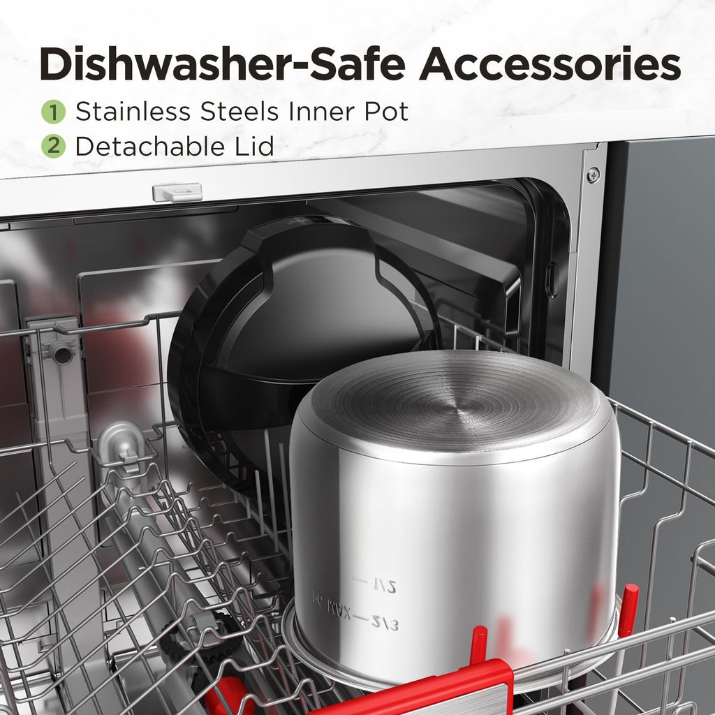 Midea Pressure Cooker Midea Pressure Cooker with 12 Presets and 7.6L Multi Cooke