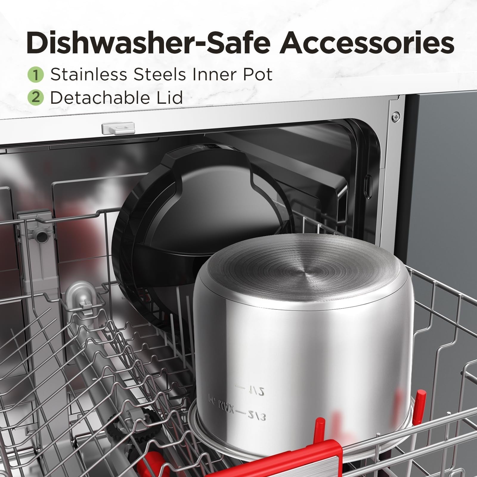 Midea Pressure Cooker Midea Pressure Cooker with 12 Presets and 7.6L Multi Cooke