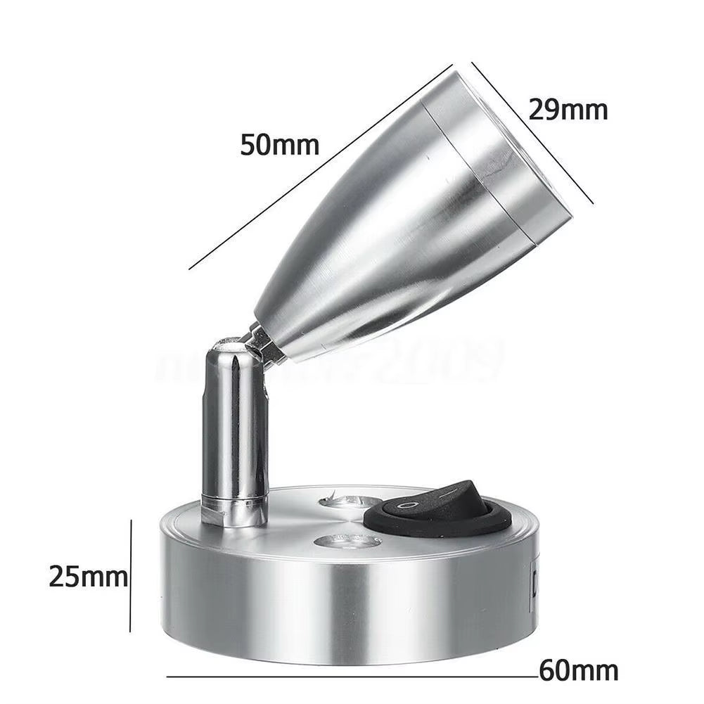 12V LED Interior Reading Lights Campervan Boat Wireless Portable Auto Interior Lamp Rv Camper Accessories